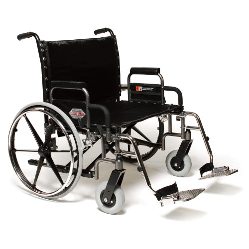 Drive Medical Everest & Jennings Paramount XD Wheelchair with Elevating Legrest, 30 Inches Seat Width