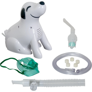 Roscoe Medical Pediatric Dog Compressor Nebulizer Kit with TruNeb, Child-Friendly, with Carry Bag