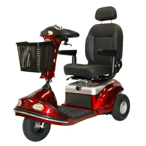 Shoprider Enduro XL3PLUS Mobility Scooter,Red