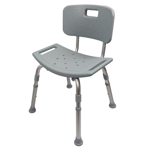 Blue Jay Bathroom Perfect Shower Chair with Back, 1 Each