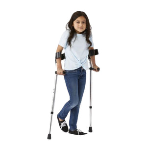 Medline Guardian Adjustable Forearm Crutches, Child Size, 1 Pair Hover