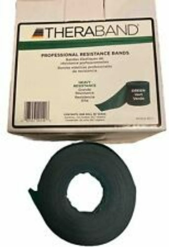 Thera-Band 50 Yard Green Exercise Band in Dispenser Box