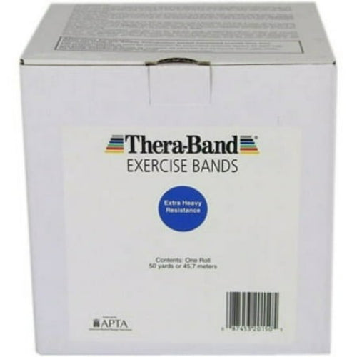 Thera-Band 50 Yard Blue Exercise Band in Dispenser Box