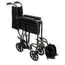 Drive Medical Seat Upholstery only For Drive Transport Chair 18 x 16 Inches, Black