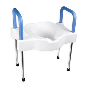 SP Ableware Extra Wide Tall-Ette Elevated Toilet Seat With Legs, Aluminum