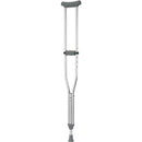 Drive Medical EZ Adjustable Aluminum Crutches with padded underarm rests, handgrips and stability tips, Moovkart