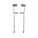 Drive Medical Bariatric Forearm Crutches with vinyl grips, adjustable sections,and extra-large stability tips, Moovkart