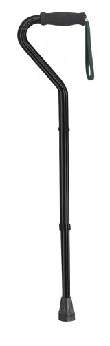 Drive Medical Bariatric Offset Adjustable Height Cane (37 - 46 inches)