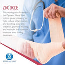 Individually wrapped unna paste bandage by Dynarex, Moovkart