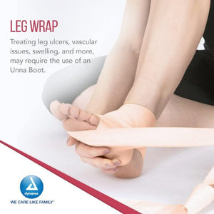 Dynarex Unna Paste Bandage 3-inch x 10 Yards – Zinc Oxide Wrap Hover