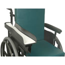 Therafin Economy Arm Trough with Bracket, Black, Reversible for Standard Wheelchair, Left or Right Arm Support