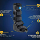 Advanced Orthopaedics Low Profile Air Walker High Top with Inflatable Bladder and Cushioned Heel, Large