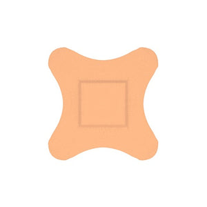 Dynarex Flexible Fabric Adhesive Bandages Wing, 3 x 3 Inches, Box of 50 Hover
