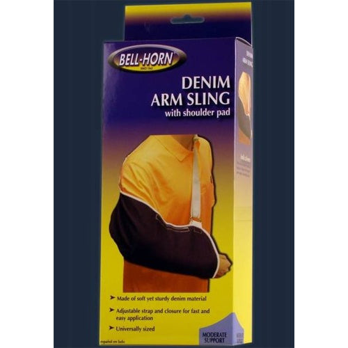 Denim Arm Sling with Shoulder Pad, Universal Size