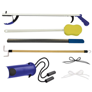 Blue Jay Deluxe Hip Kit, 7-Piece Set with 26 Inches Reacher