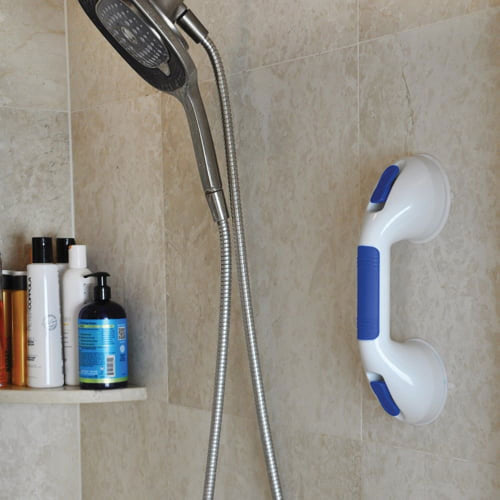 Blue Jay Non-Adjustable Suction Grab Bar, 11.5 Inches Long