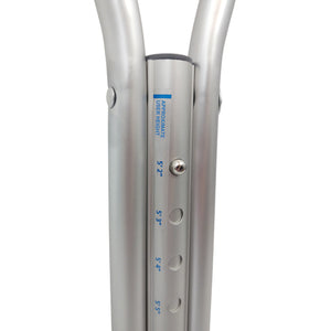 Blue Jay Walk with Me Aluminum Adjustable Crutches Hover