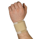 Blue Jay Universal Wrist Wrap, Dual Straps with Adjustable Hook Closure, Beige, Pack of 2