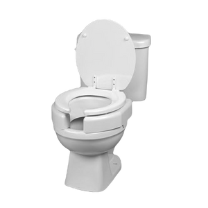 SP Ableware Elevated Toilet Seat, Secure Bolt Attachment, Bariatric 600 Lbs Capacity