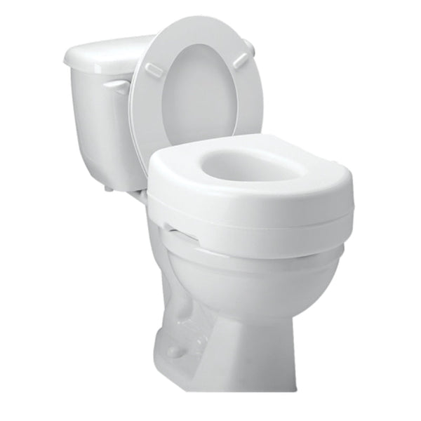 Carex raised toilet seat for added height