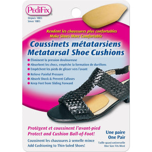 PediFix Metatarsal Shoe Cushions with Adhesive Reduce Shock, Calluses and Foot Pressure Relief, Pair Hover