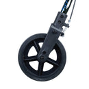 ProBasics Deluxe Aluminum Rollator, Blue Flame with 8 Inches Wheels