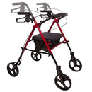 ProBasics Lightweight Folding Rollator with Seat height-adjustable aluminum mobility aid. Moovkart