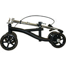 Roscoe Medical Knee Scooter Deluxe Model with Padded Platform and 8-Inch Wheels, Black