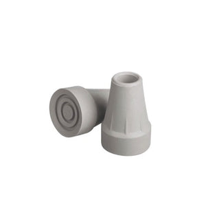 Medline Super Crutch Tips, Gray, Shock Absorbing, Case of 8 Pairs