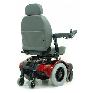 Shoprider 6Runner Power Wheelchair, 14-Inch Wheels, Mid-Wheel Drive and 450 lbs Capacity, Red Hover