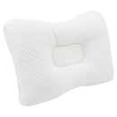 Vive Health Cervical Pillow with Memory Foam Support for Neck Pain Relief, Soft Bamboo Cover