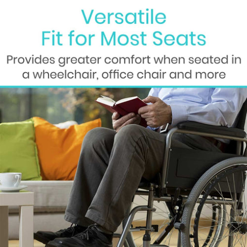 Vive Health Easy-Clean Wheelchair Cushion, Small