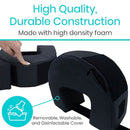 Vive Health Foot Elevation Pillow for Leg and Foot Pain Relief, Black