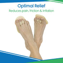 Vive Health Double Toe Splint, with Adjustable Loops, Foam Layers, 1 Pair