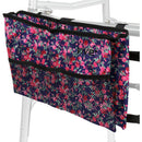 Vive Health Walker Bag, Lightweight Waterproof Nylon with 3 Pockets, Fits All Walkers, Pink Floral