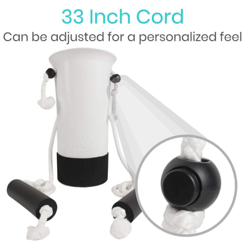 Vive Health Sock Assist, Adjustable Cord, Soft Foam Handles