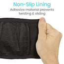 Vive Health Sheepskin Walker Grips, Foam Padding and Non-Slip for Mobility Aid, Black, Pair