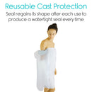 Vive Health Waterproof Arm Cast Cover, Slides On Easily and Seals Watertight, Latex-free