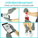 Vive Health Arthritis Gloves, Carpal Tunnel Treatment, Medium, Gray