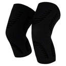 Vive Health Compression Knee Sleeves, Therapeutic Support for Knee Pain Relief, X-Large Black