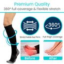Vive Health Sports Compression Socks for Targeted Relief and Muscle Fatigue Recovery