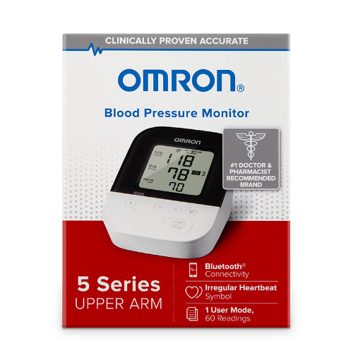 Omron 5 Series Upper Arm Blood Pressure Monitor, 2 Each