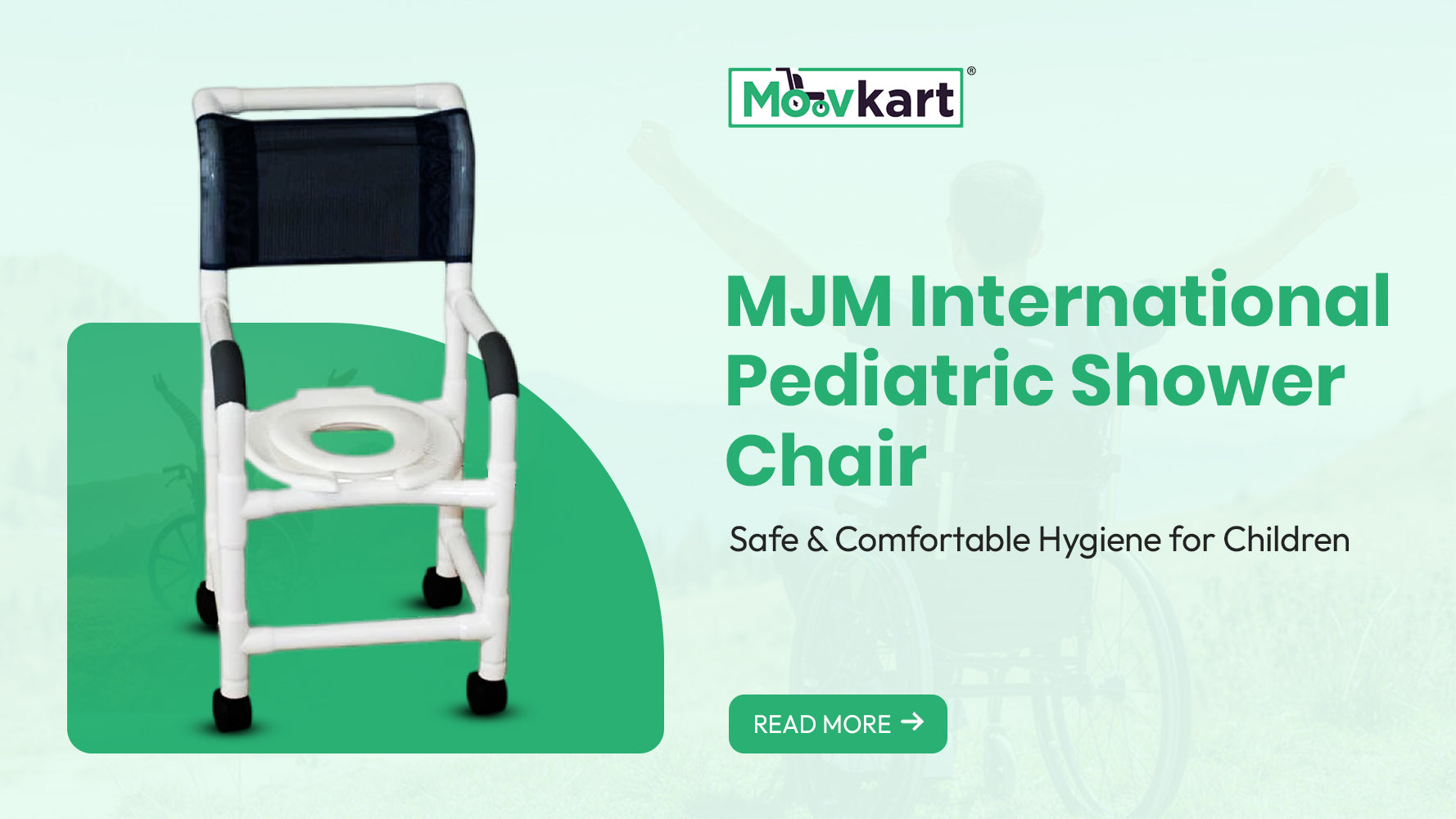 MJM International Pediatric Shower Chair: Safe and Comfortable Hygiene for Children