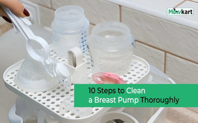 How to Clean a Breast Pump - 10 Steps to Follow