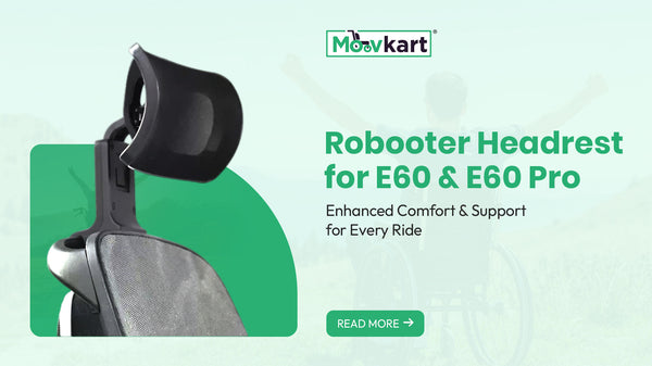 Robooter Headrest for E60 & E60 Pro: Enhanced Comfort and Support for Every Ride