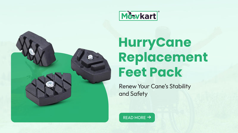 HurryCane Replacement Feet Pack: Renew Your Cane’s Stability and Safety