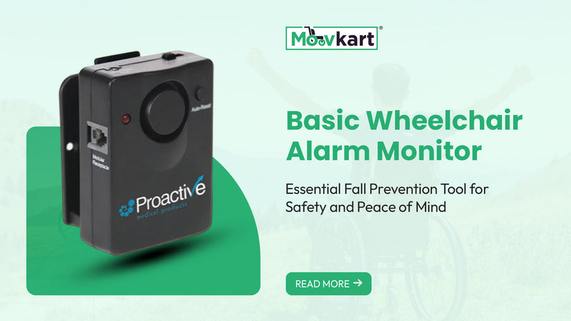 Wheelchair Alarm Monitor for Fall Prevention & Care Safety - Moovkart.com