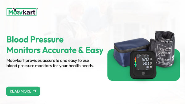 Monitor Your Health with the Best Blood Pressure Monitors for Home Use from Moovkart