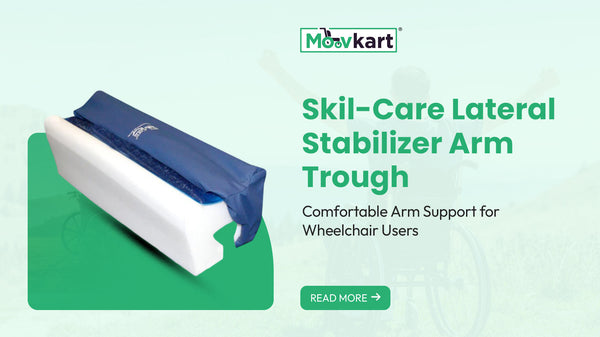 Skil-Care Lateral Stabilizer Arm Trough: Comfortable Arm Support for Wheelchair Users
