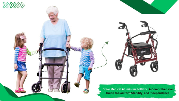 Drive Medical Aluminum Rollator: A Comprehensive Guide to Comfort, Stability, and Independence